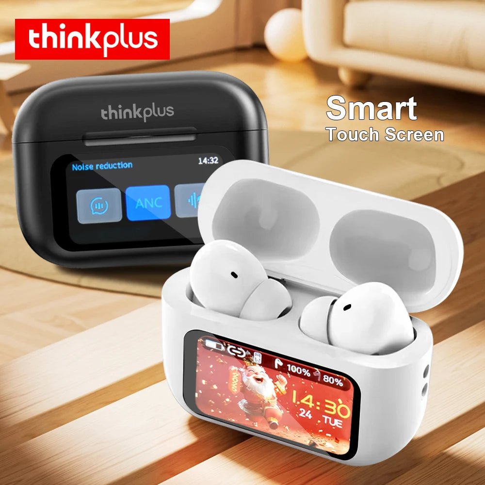 Original Thinkplus Wireless-Earbuds with LED Touch screen